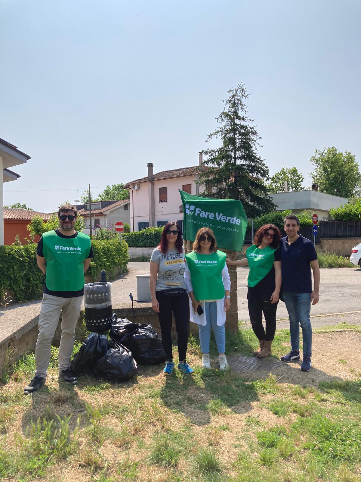 Sabato la seconda mattinata di pulizia dei parchi organizzata da Fare Verde - Uncategorized