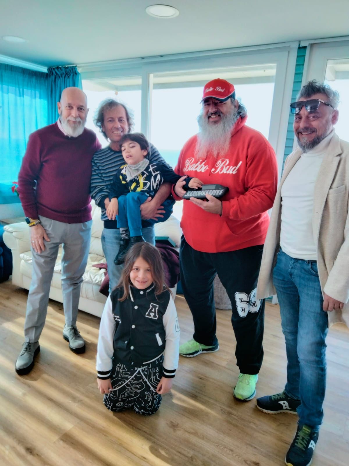 BabboBud porta a Civitavecchia un comunicatore per Martin - Uncategorized