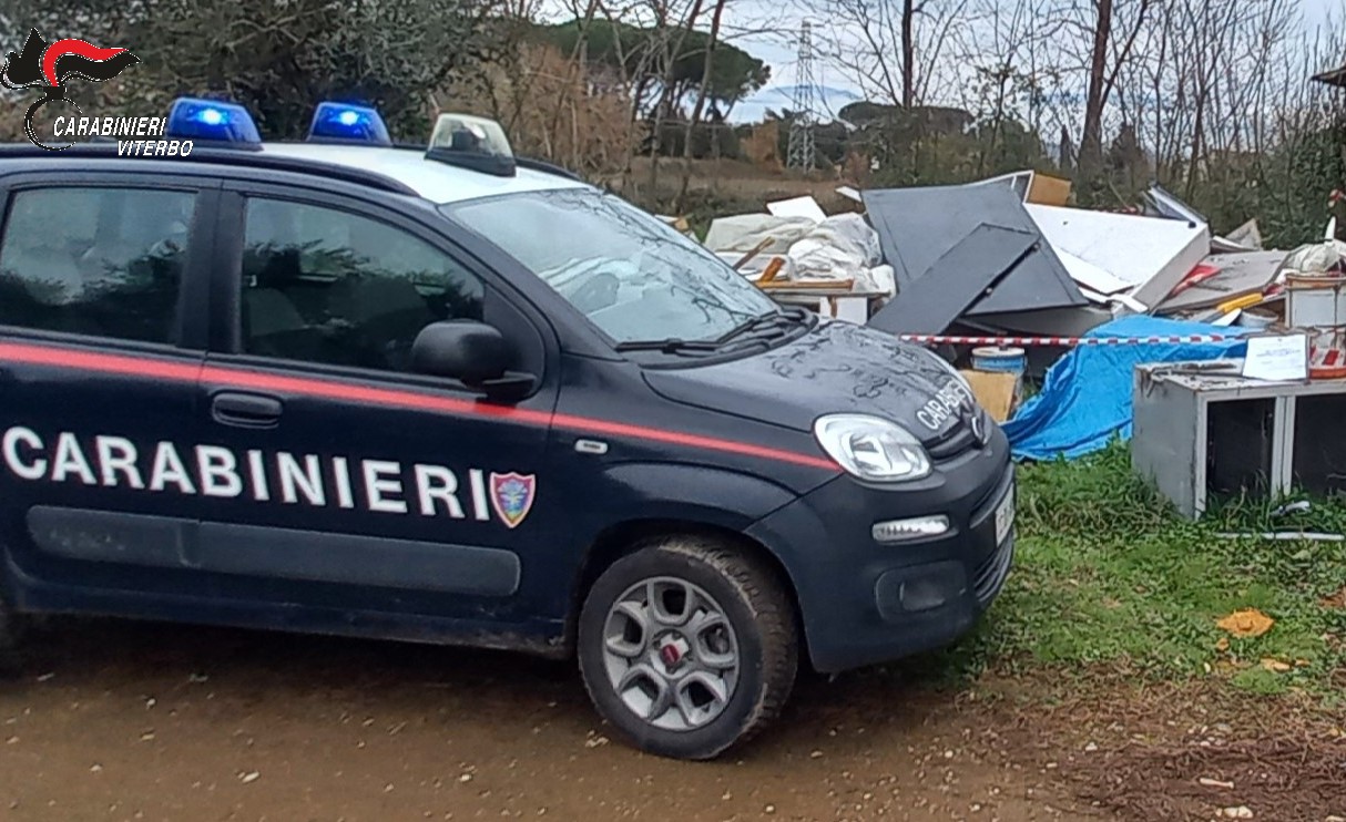 Carabinieri Forestali di Viterbo: lotta contro l'abbandono di rifiuti speciali e le discariche abusive - Uncategorized