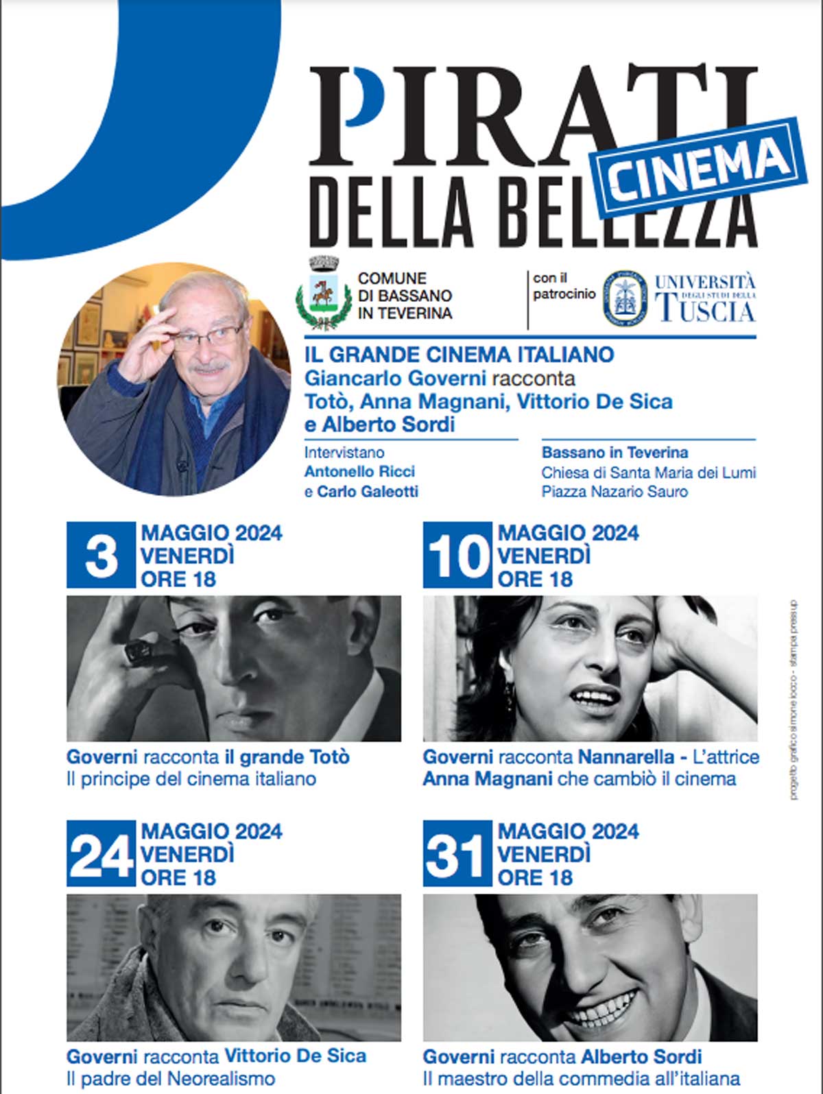 Pirati della bellezza – Cinema, Giancarlo Governi racconta Nannarella, la magnifica Anna Magnani - Uncategorized