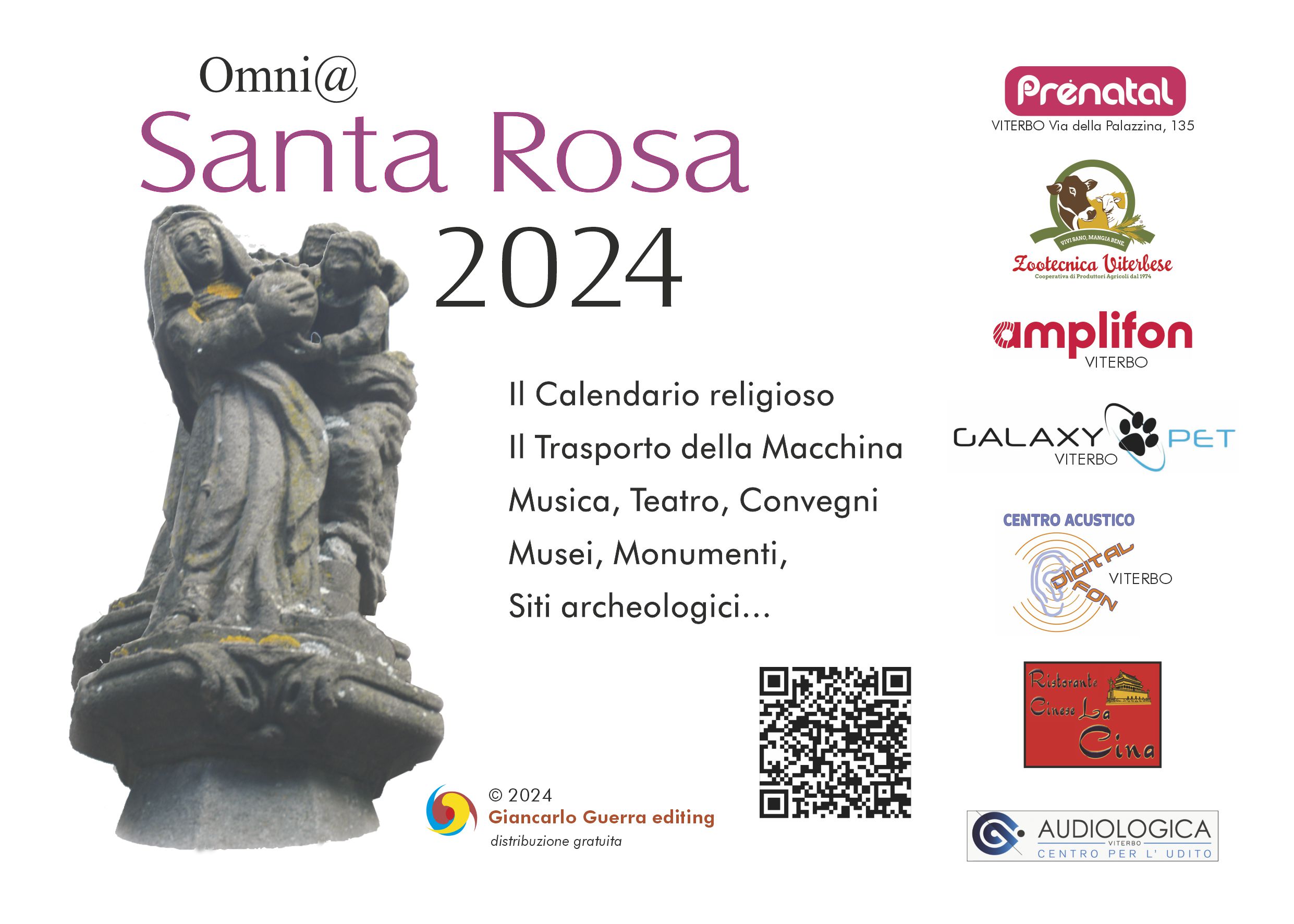 Omni@ Santa Rosa 2024, guida al Settembre Viterbese - Uncategorized