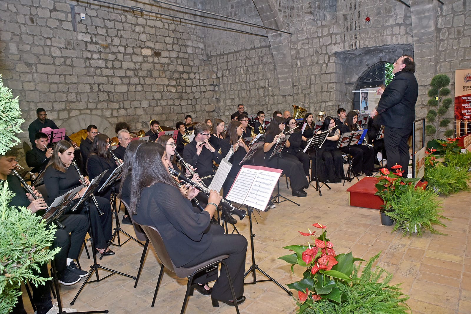 Solidarietà in Musica, grande successo per la Banda Giovanile di Fermo a Palazzo dei Papi - Uncategorized
