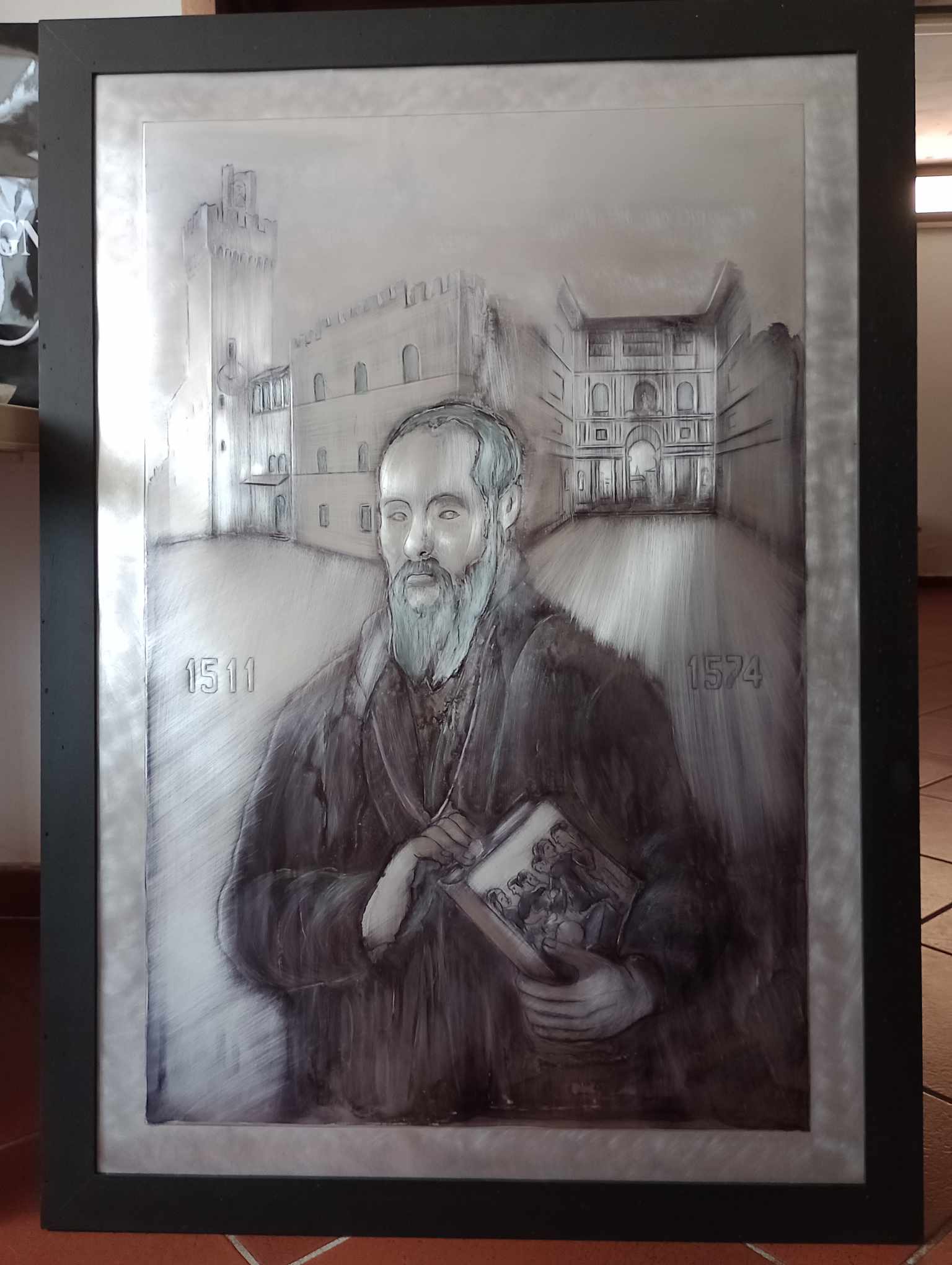 Il pittore aquesiano Giovanni Illiano alla mostra collettiva “Le vite. Giorgio Vasari” - Uncategorized