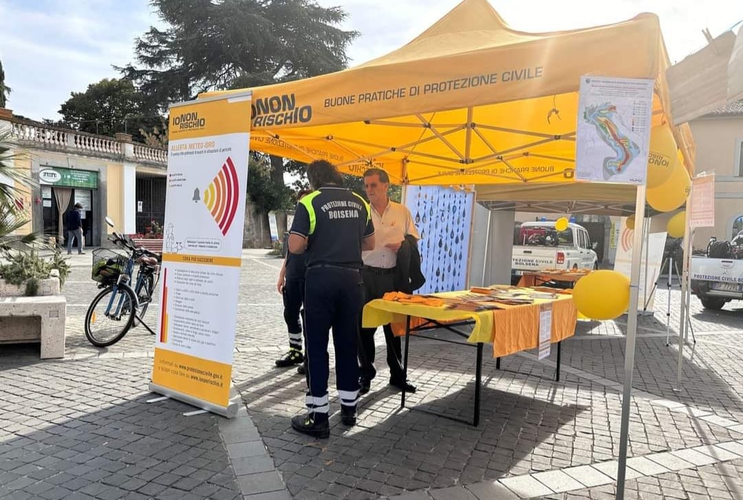 Il gruppo comunale di Protezione Civile di Bolsena partecipa alla campagna "Io non rischio" - Uncategorized