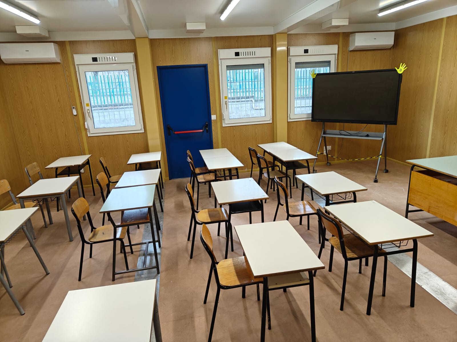 Viterbo: Entrati in funzione i moduli abitativi per la scuola dell'Ellera - Uncategorized
