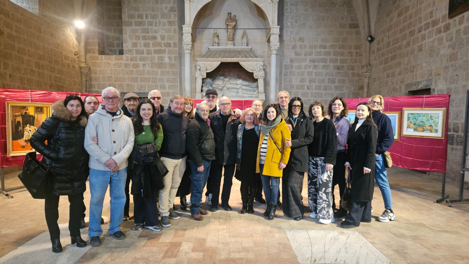 Mostra d'Arte Itinerante a Capranica al Tempio di San Francesco - Uncategorized