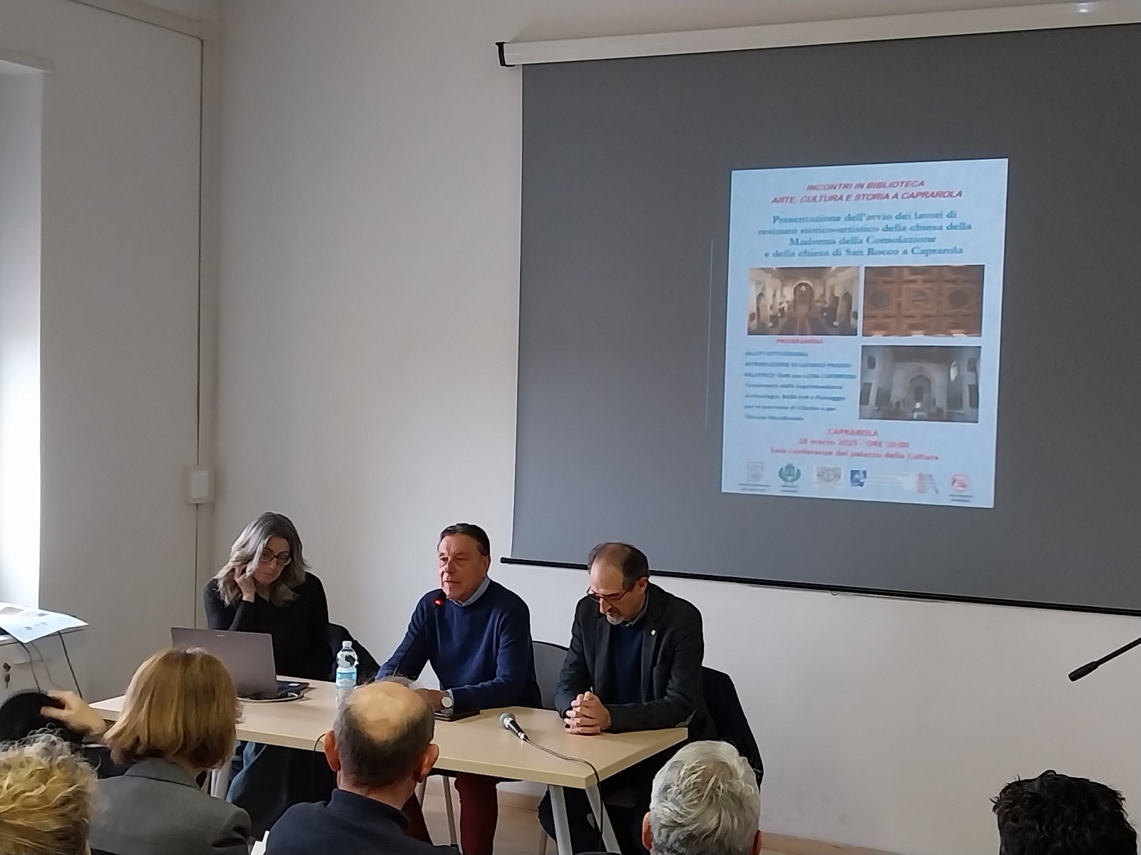 Caprarola, partecipazione e interesse per il secondo incontro della rassegna “Incontri in Biblioteca” - Uncategorized