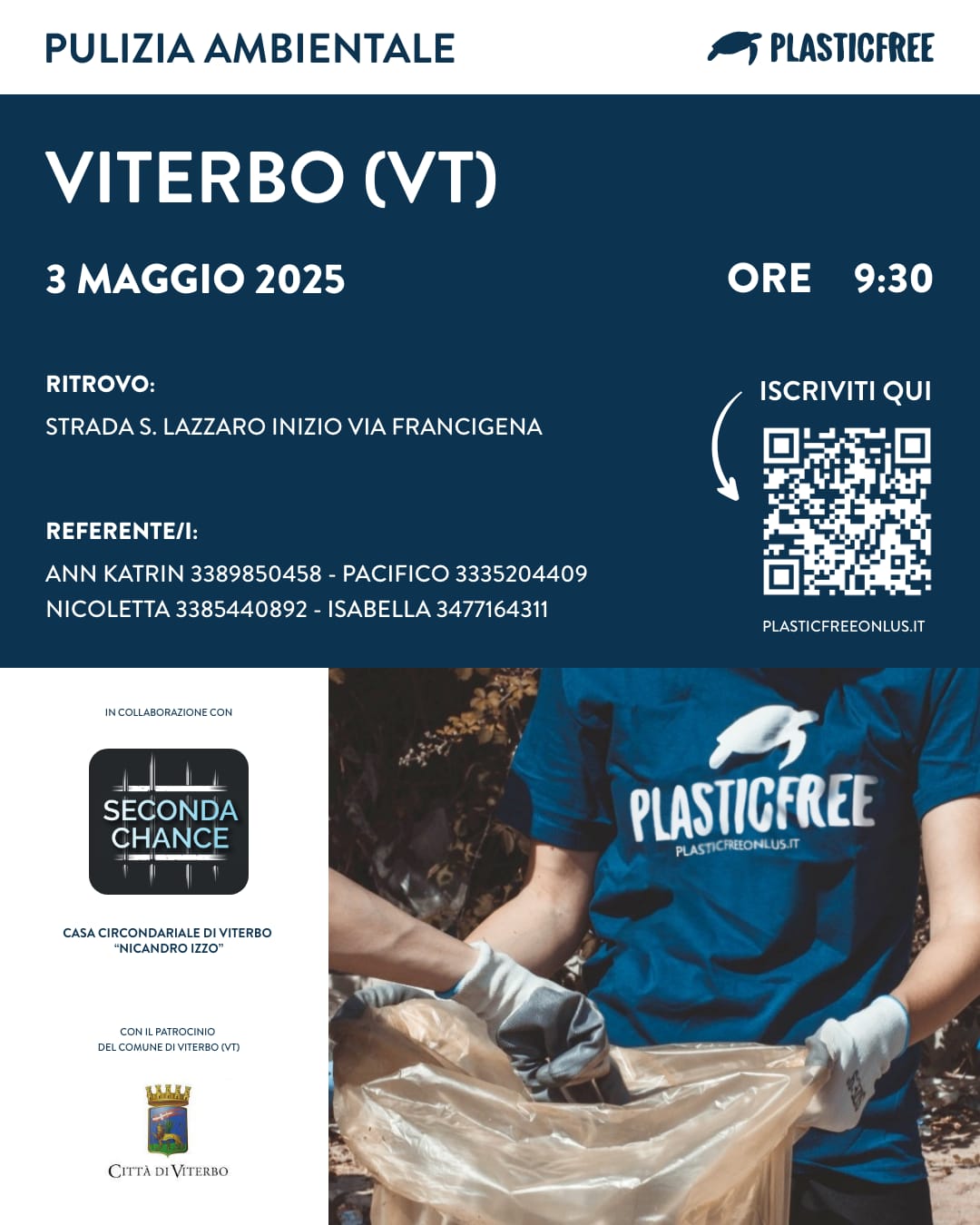 Plastic Free e Seconda Chance insieme per il reinserimento sociale - Uncategorized