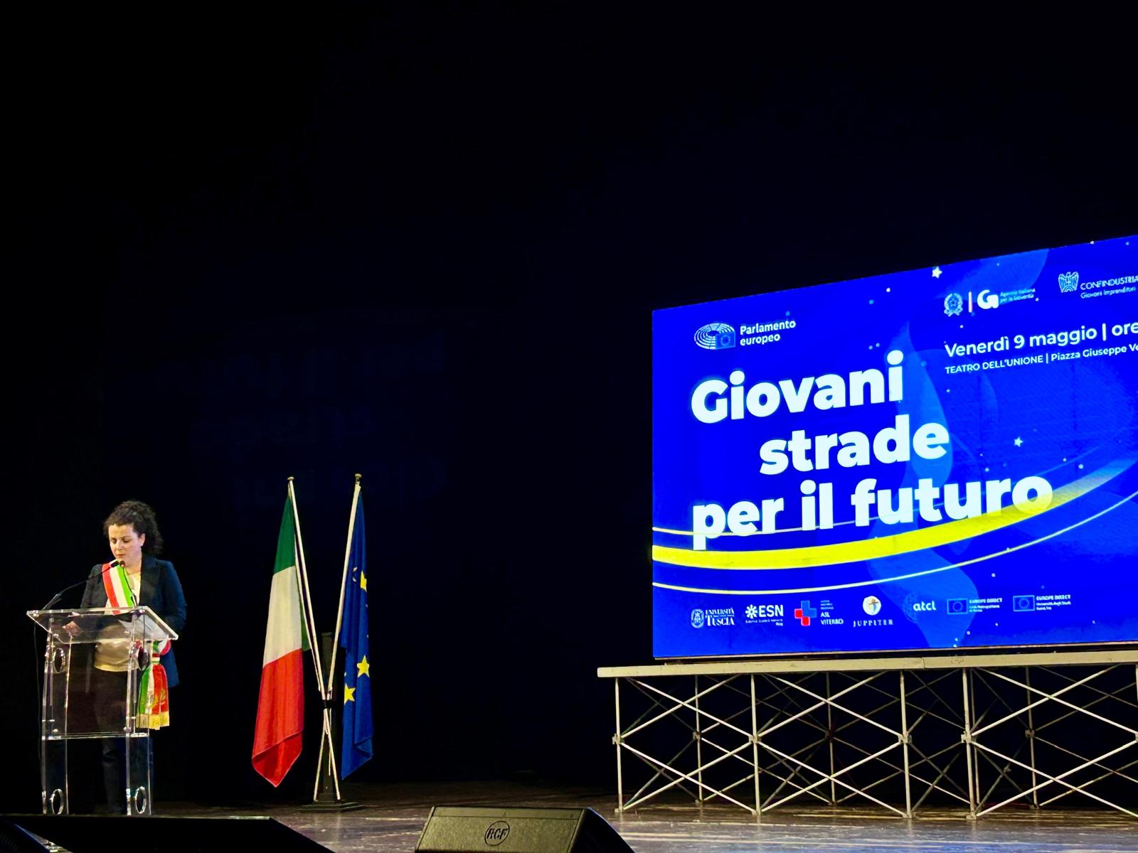 Intervento della sindaca Frontini all'evento Giovani strade per il futuro - Uncategorized
