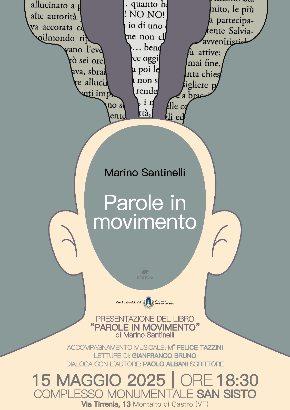 “Parole in movimento” di Marino Santinelli