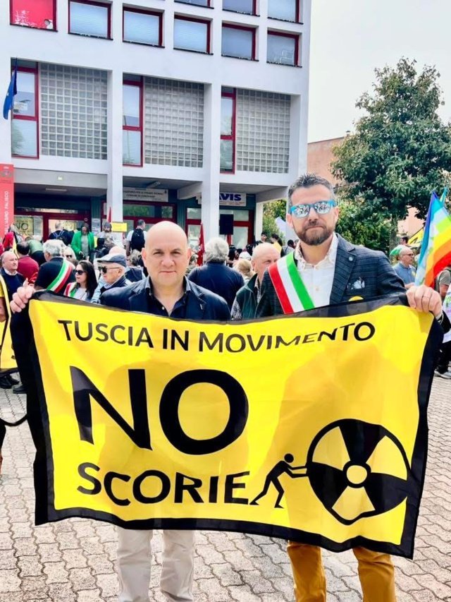 Marcia no scorie, il Comune di Vitorchiano presente alla manifestazione di Corchiano - Uncategorized