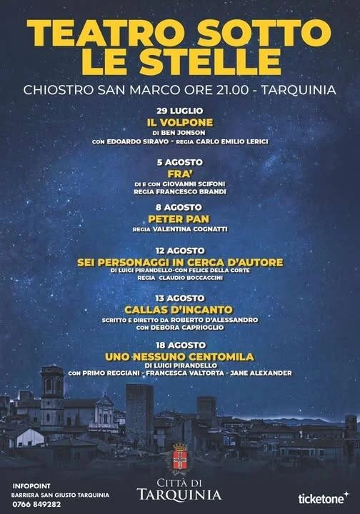 Al via la rassegna "Teatro sotto le Stelle" - Uncategorized