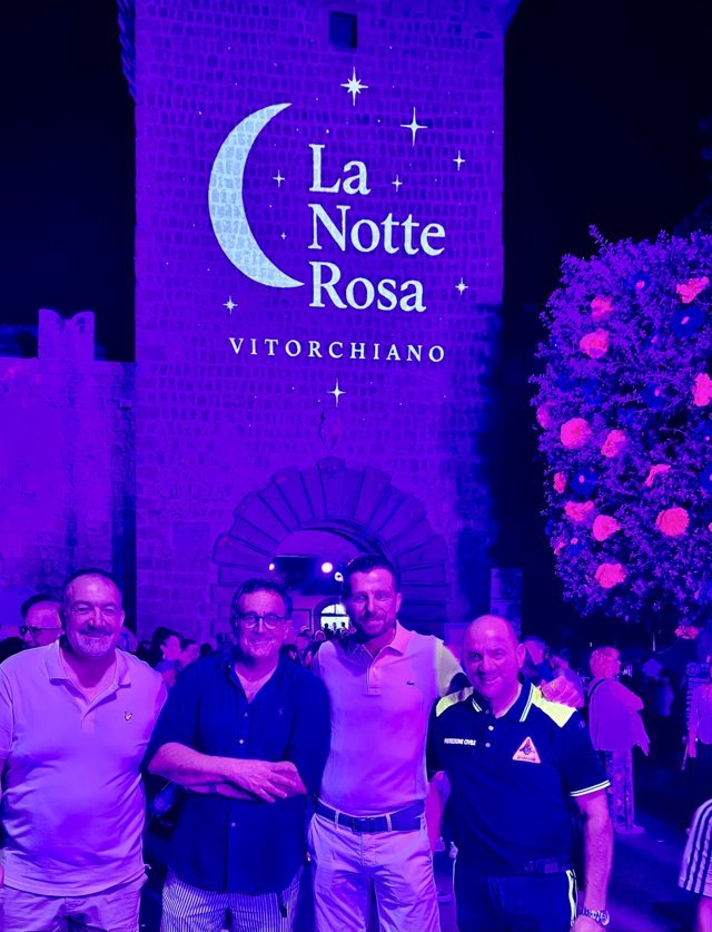 Vitorchiano: successo per la Notte Rosa 2025. I ringraziamenti del Comune - Uncategorized