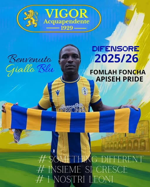 Vigor Acquapendente: presentazione di Fomlah Foncha Apiseh - Uncategorized