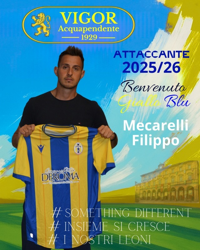 Vigor, ecco Mecarelli: esperienza e gol per la nuova stagione - Uncategorized