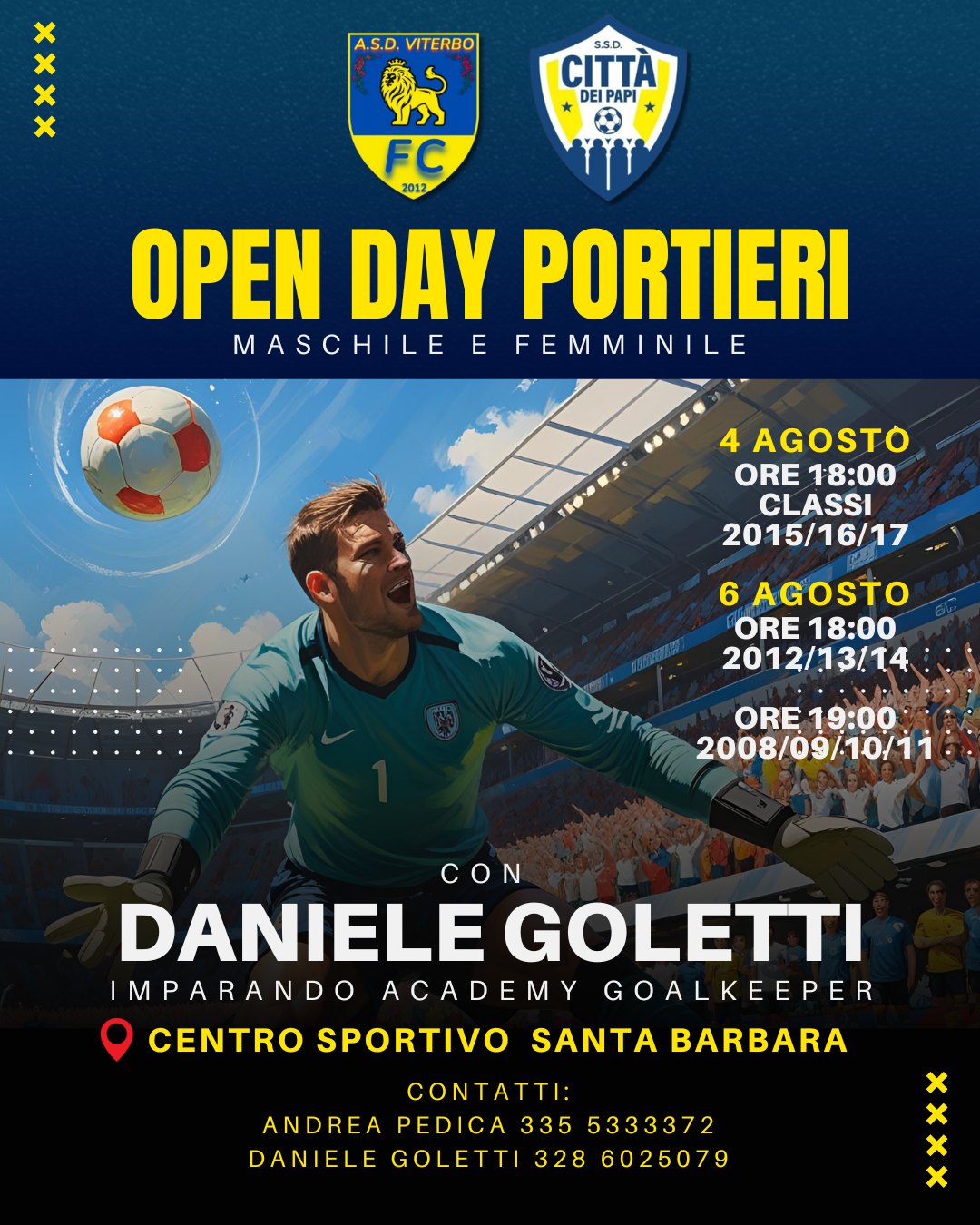 Open day portieri - Uncategorized