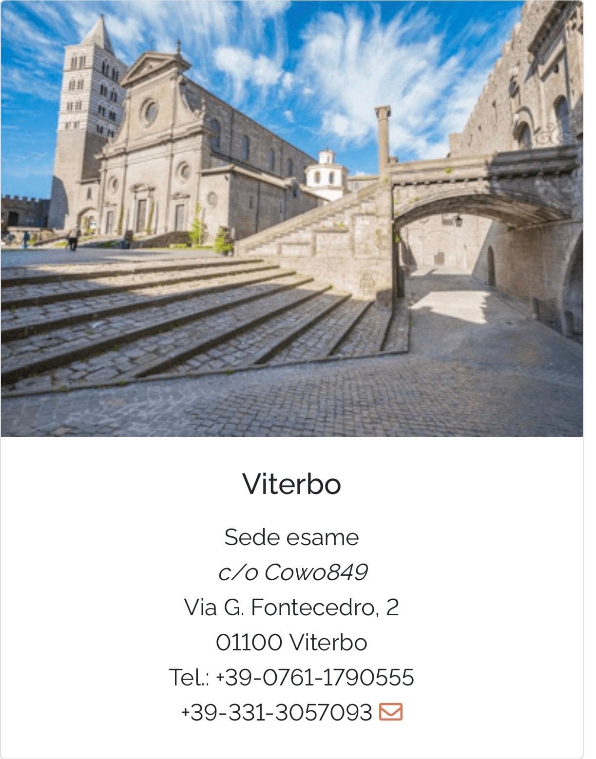 L'Infopoint Unimarconi di Viterbo è ora anche sede di esame - Uncategorized
