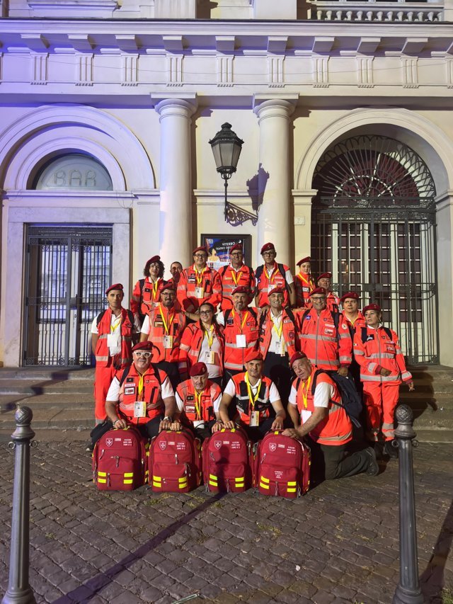 Cisom - Il Gruppo Tuscia e il Gruppo Siracusa al servizio della sicurezza durante il Trasporto della Macchina di Santa…