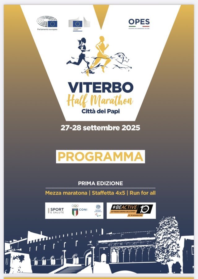 Viterbo Half Marathon – Città dei Papi, informazioni sulla viabilità - Uncategorized