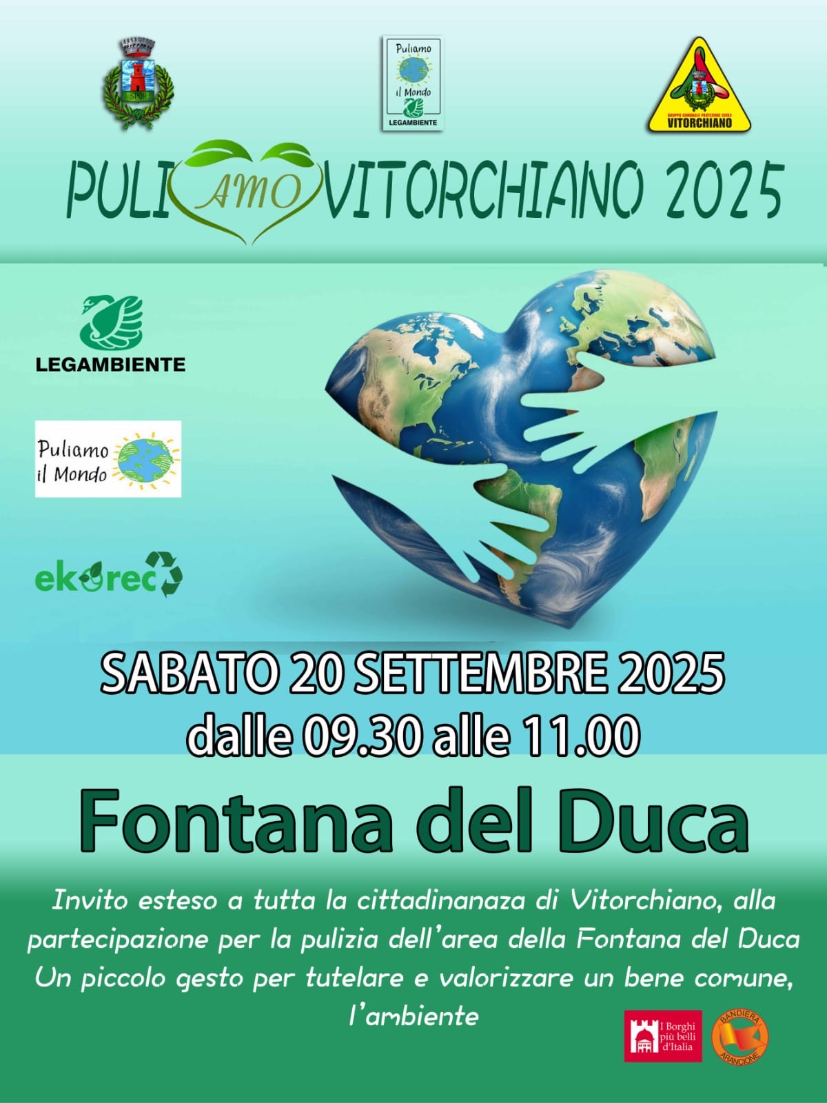 Puliamo il Mondo 2025: Vitorchiano aderisce all'iniziativa di Legambiente - Uncategorized