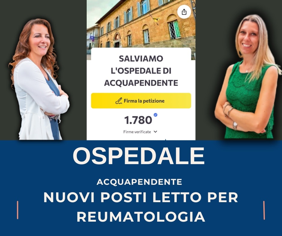 Ospedale di Acquapendente: nuovi posti letto per Reumatologia - Uncategorized