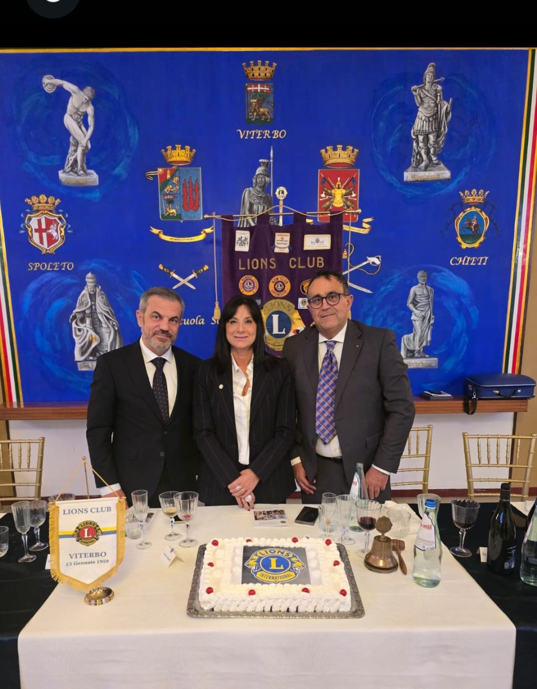 Lions Club Viterbo, la Rettrice Laureti ospite d'onore alla conviviale - Uncategorized