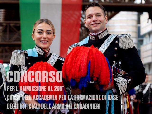 Concorso per il reclutamento di 65 allievi ufficiali dell’Arma dei Carabinieri - Uncategorized