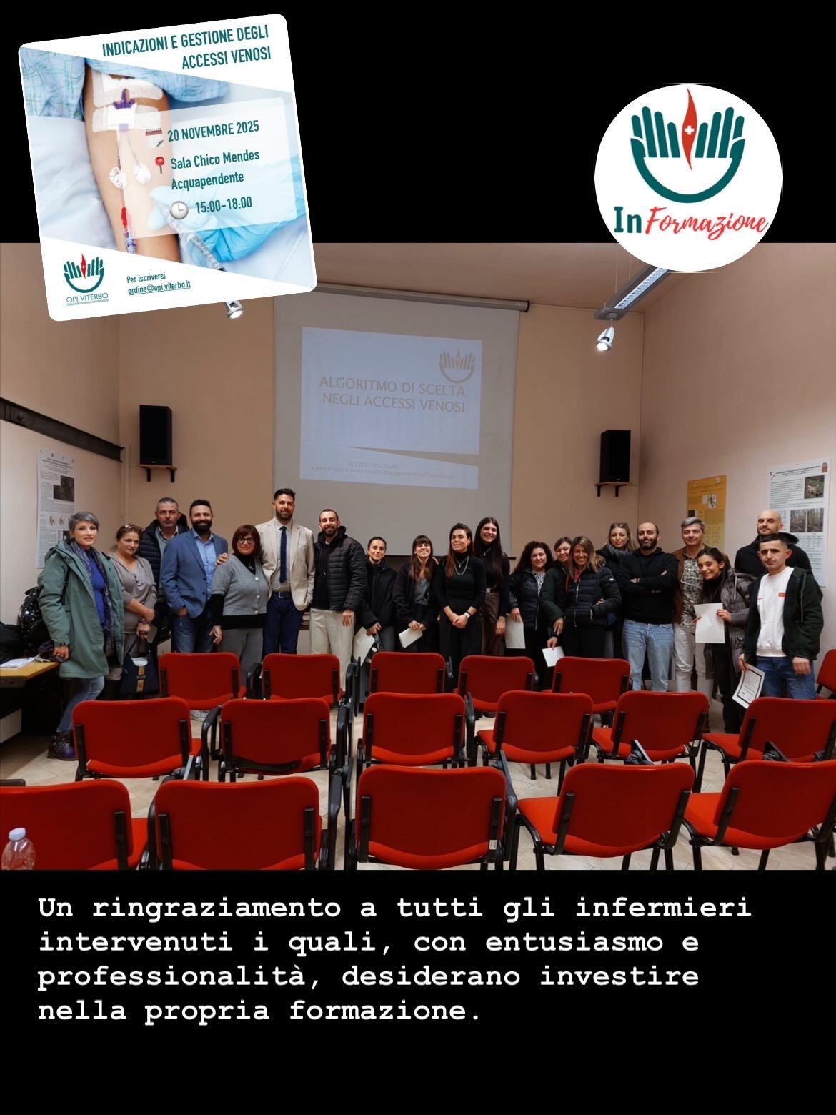 OPI Viterbo inaugura i corsi itineranti: successo per l’appuntamento di Acquapendente - Uncategorized