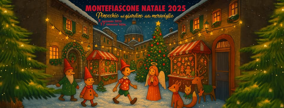 Pinocchio nel Giardino delle Meraviglie – Programma degli Eventi Natalizi 2025/2026 - Uncategorized