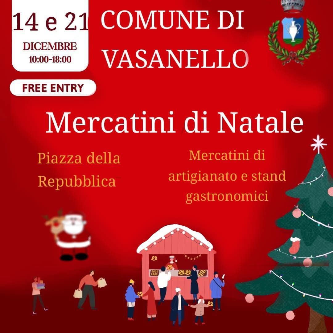 Torna a Vasanello l’imperdibile appuntamento con i mercatini natalizi - Uncategorized