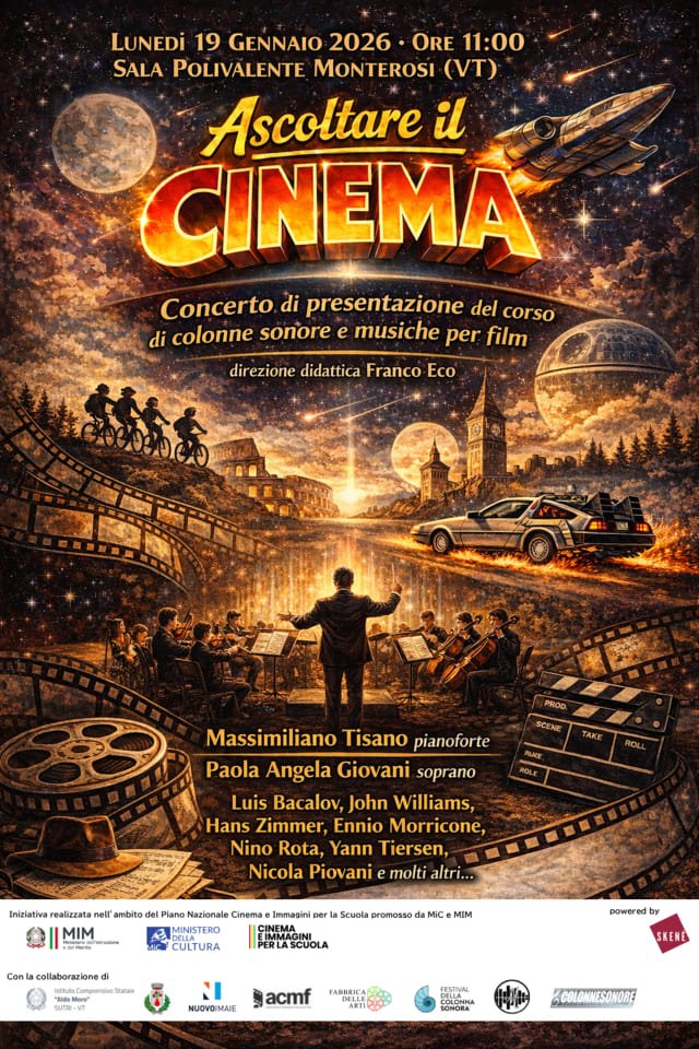 Riparte “Ascoltare il cinema. Per una pedagogia della musica applicata alle immagini” - Uncategorized