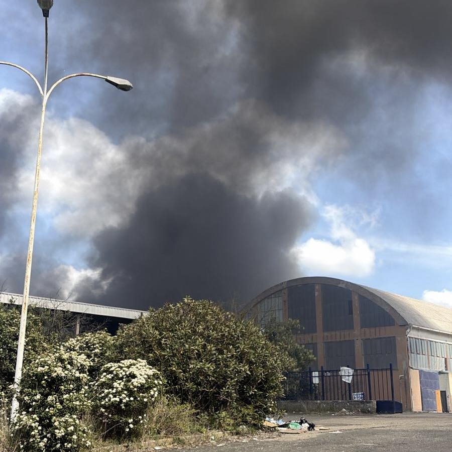 Intervento dei Vigili del Fuoco a Bagnoregio per incendio in area industriale dismessa - Uncategorized