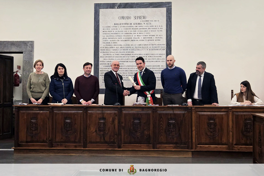 Bagnoregio conferisce la cittadinanza onoraria al geologo Claudio Margottini - Uncategorized