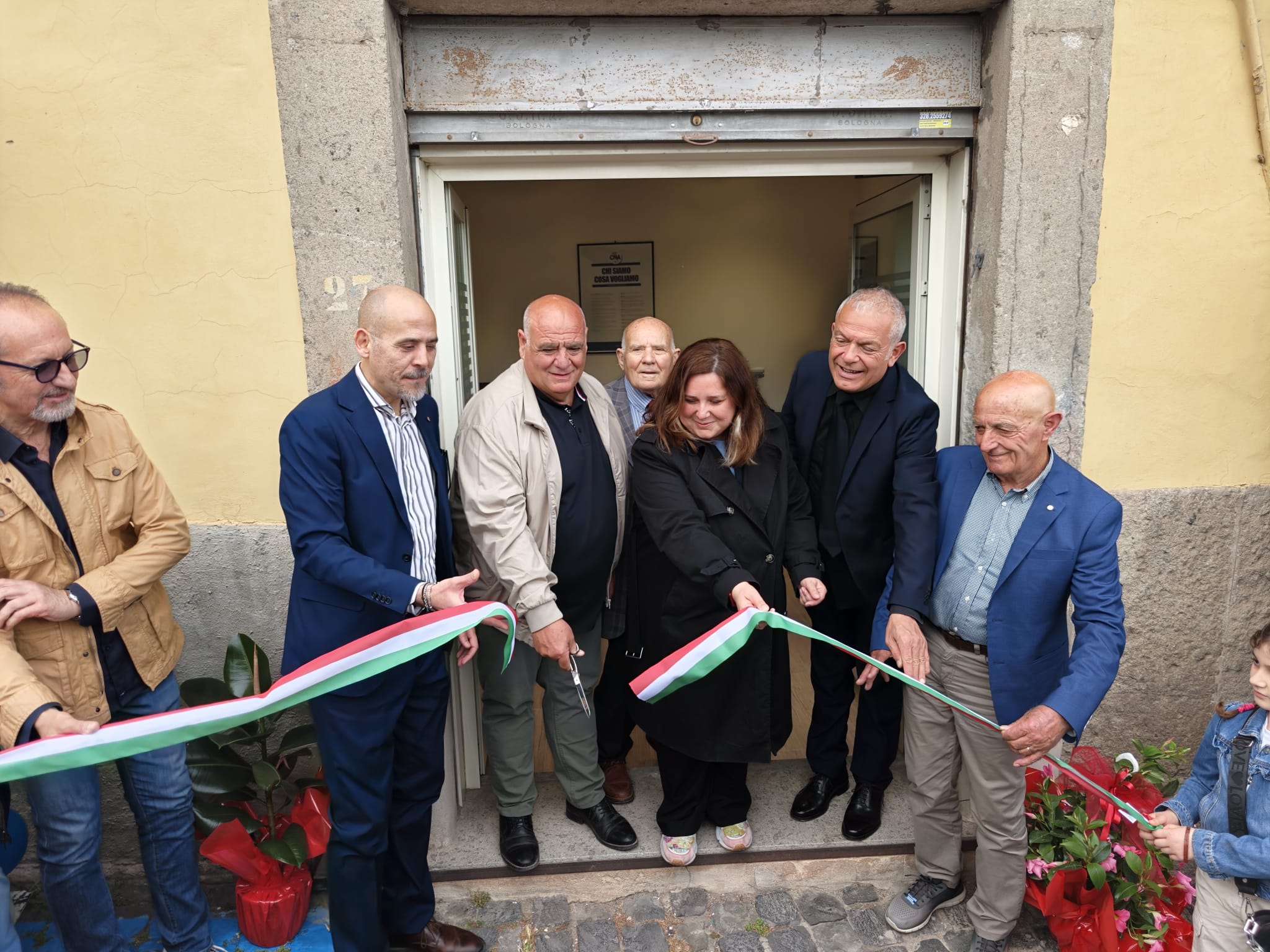 Cna 70, taglio del nastro per la nuova sede di Soriano nel Cimino - Uncategorized