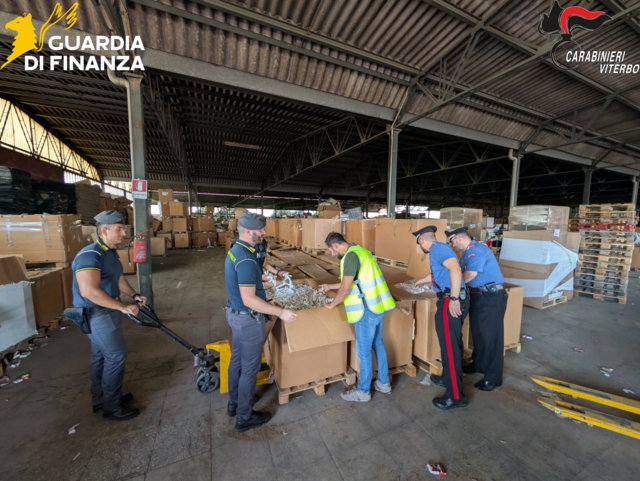 Individuata e smantellata una fabbrica clandestina di sigarette a Civita Castellana - Uncategorized