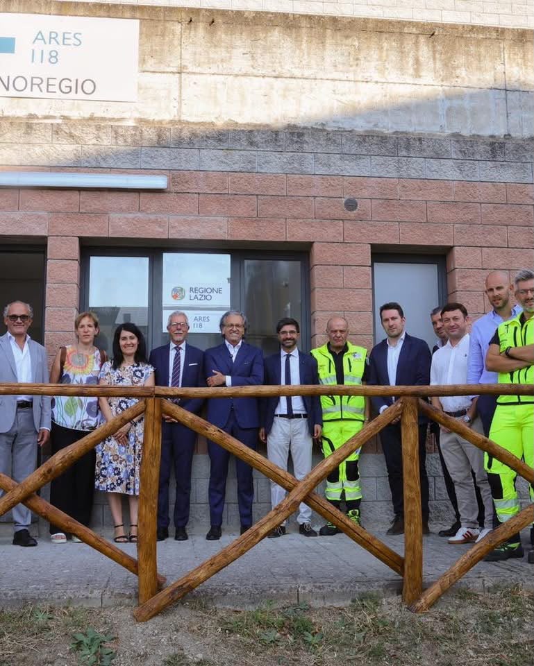 Bagnoregio, attivata la nuova postazione ARES 118. Il Sindaco Luca Profili: "Una giornata storica per la nostra comunit…