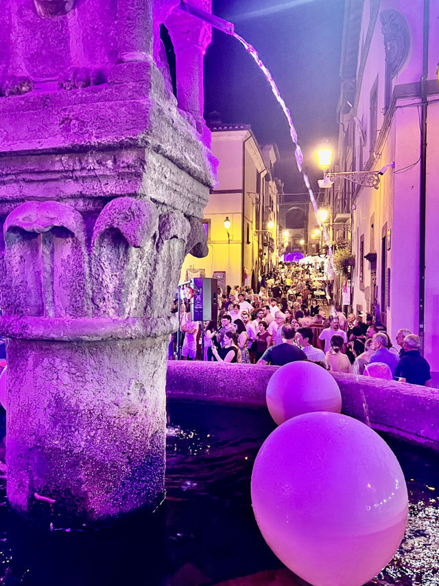 Vitorchiano fa il pieno di pubblico ed emozioni con la Notte Rosa - Uncategorized