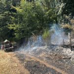 Un principio di incendio minaccia la zona di Monte Venere - Uncategorized