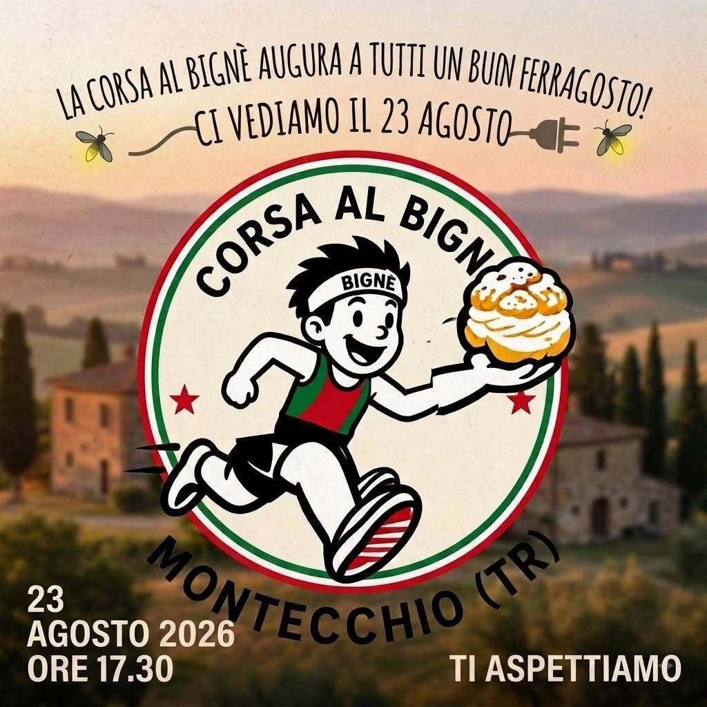 La Corsa al Bignè di Montecchio, una medaglia unica al mondo - Uncategorized