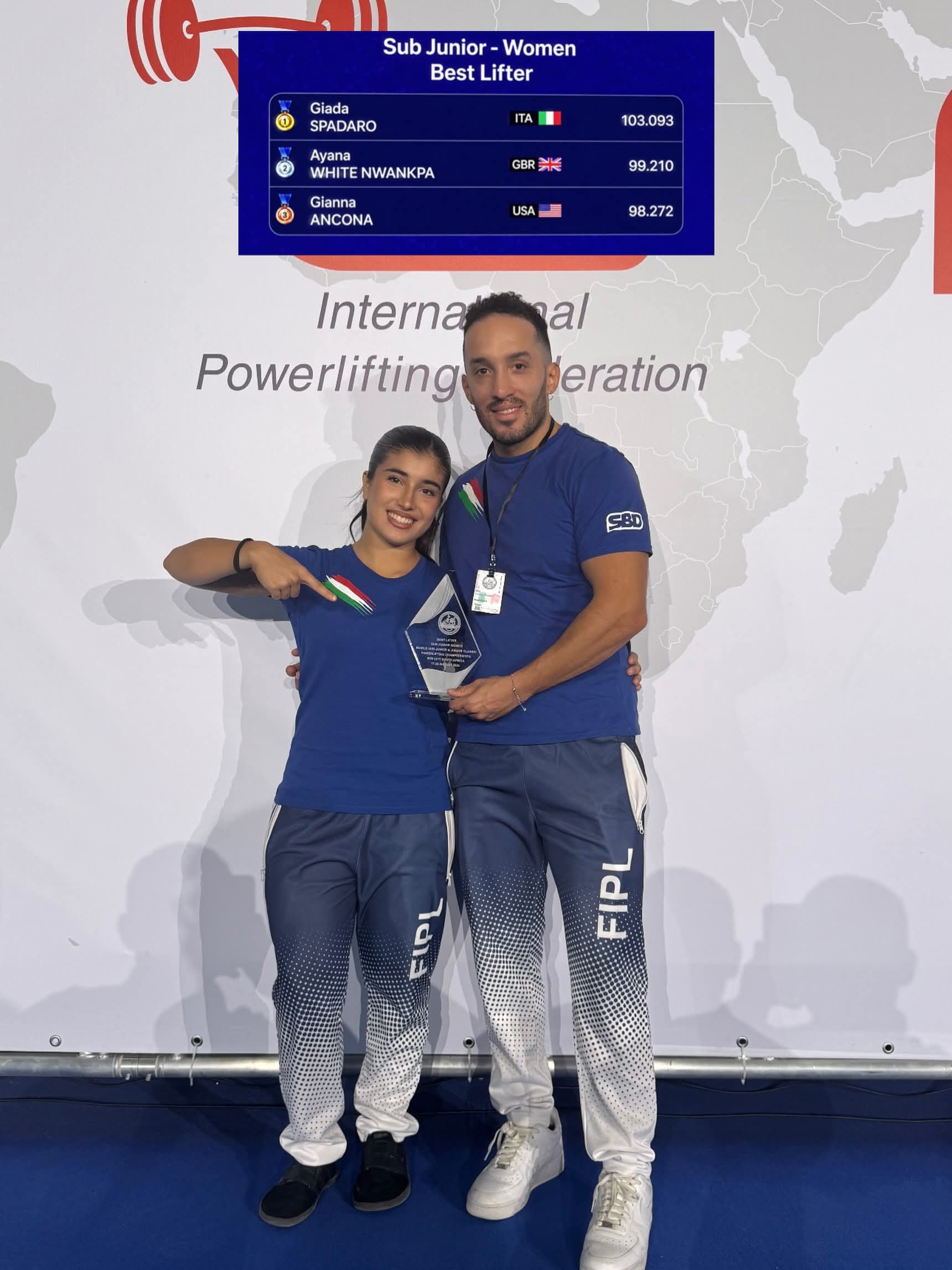 È tarquiniese la campionessa del mondo di powerlifting - Uncategorized