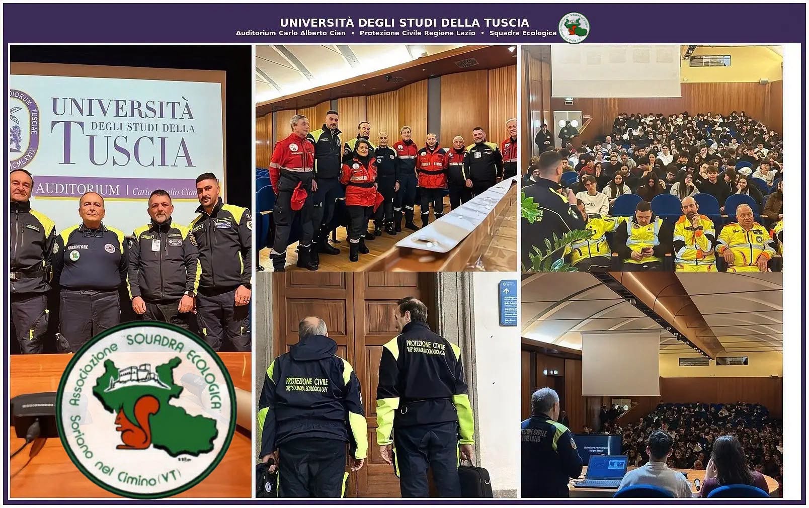 La Squadra Ecologica di Soriano nel Cimino sigla una convenzione con l’Università degli Studi della Tuscia - Uncategori…