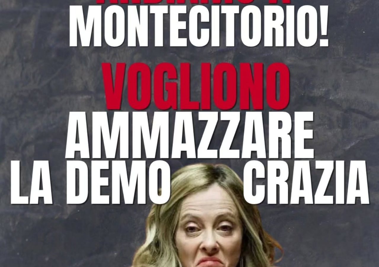 Manifestazione nazionale "Andiamo a Montecitorio! Vogliono ammazzare la democrazia" - Politica - Viterbo