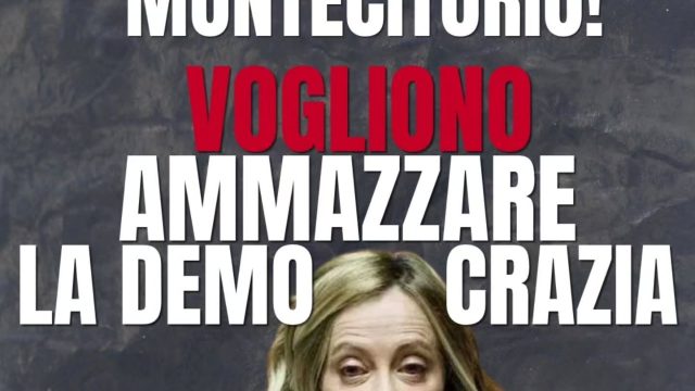 Manifestazione nazionale "Andiamo a Montecitorio! Vogliono ammazzare la democrazia" - Politica - Viterbo