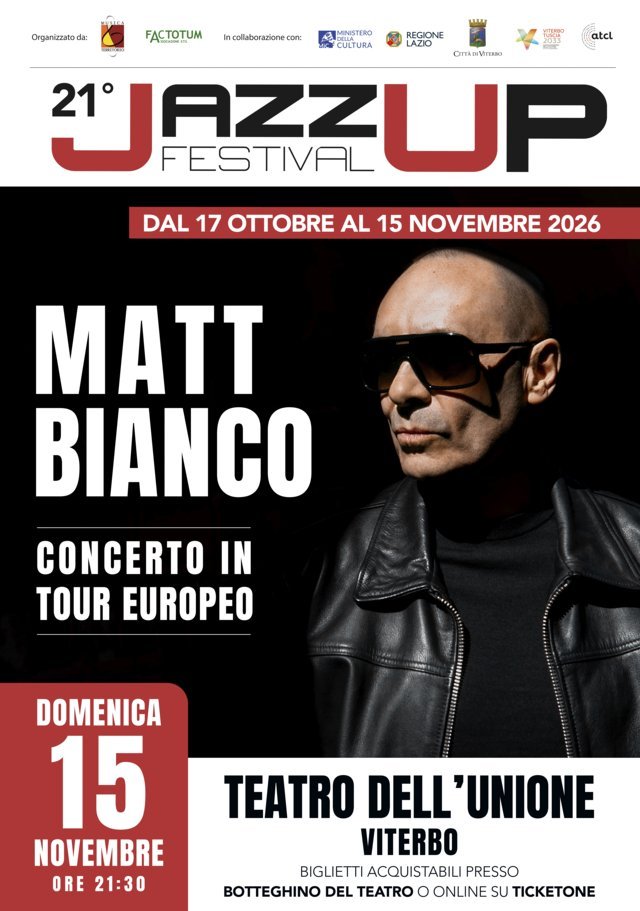 Viterbo ospita la 21ª edizione del JazzUp Festival